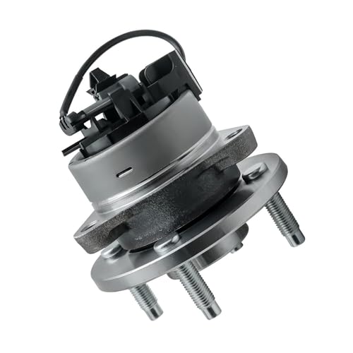 Image of Detroit Axle - 4-Lug w /ABS Front Wheel Bearing Hubs for 05-10 Chevy Cobalt