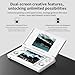 Aivuidbs RG DS Foldable Handheld Game Console RK3568 Anbernic RG DS Android 14 System two-Player Joystick Top and Bottom Dual Screen 4 inch OCA Full Touch Screen 4000mAh 3 + 32gb (RG DS Polar White-new)