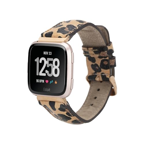 HARDISTON �X�}�[�g�E�H�b�`�o���h Fitbit Versa 1 Versa 2 Versa Lite �Ή� �n���h���C�h �{�v Fitbit Watch �o���h �����p���U�[�X�g���b�v �j�����p, Large, ���U�[, �W�F���X�g�[���Ȃ�