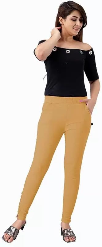 Image of Women's Stylish & Comfortable Jeggings | Stretchable High-Waist Pants BZFW Potali