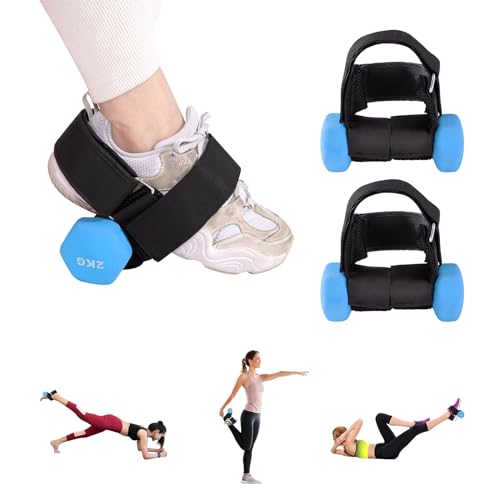 Paire de poids lestés 2 x 1 kg ou 2 x 2 kg pour fitness et renforcement