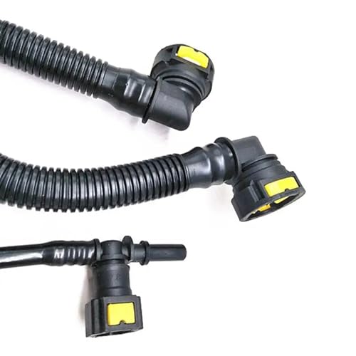 Tubos de ventilación del cárter duraderos compatibles con Peugeot 308 manguera de alta resistencia 4