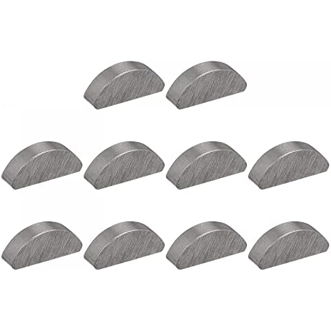 Clavette Demi Lune Sourcing Map 10pcs Cover