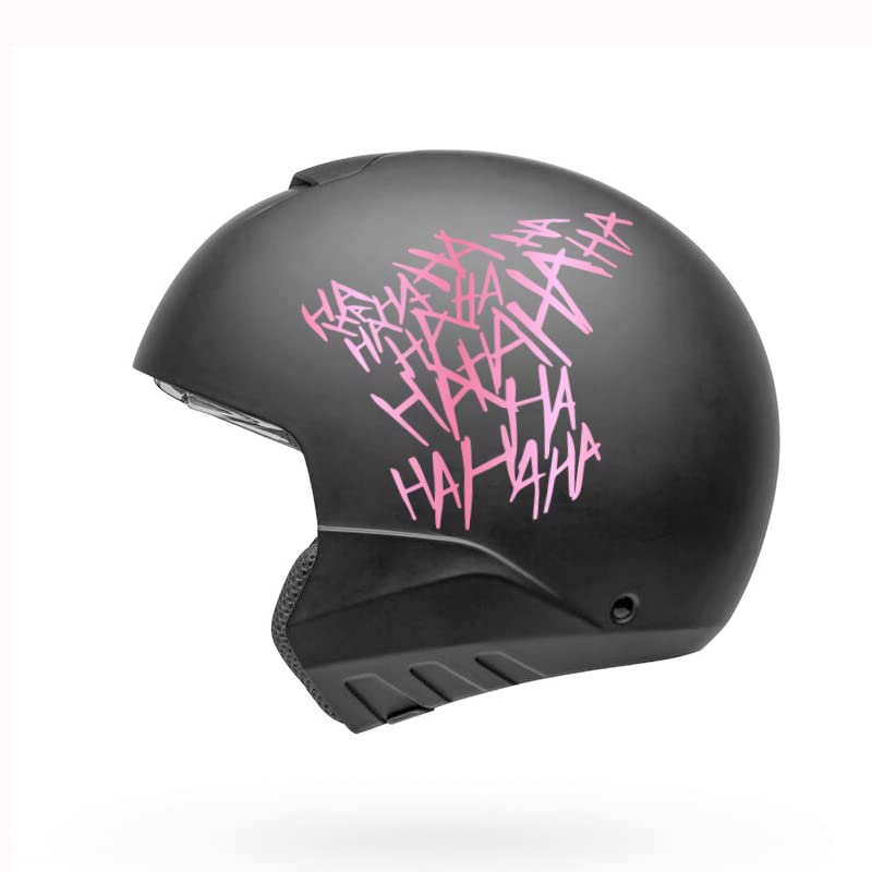 Image of Claw Marks Hahaha Car Stickers Decals Motorcycle Helmet Decal Vinyl and Waterproof (Chrome Pink)