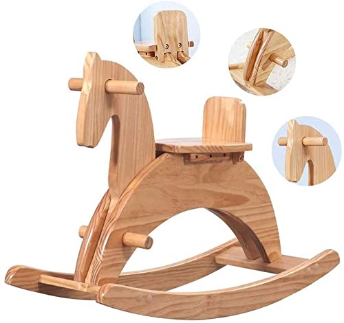 Amazon.co.jp: 赤ちゃんのロッキングチェア 木製ロッキングホース  