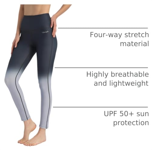 Image of Ubestyle Women's Swim Pants UPF 50+ High Waist Rash Guard Leggings
