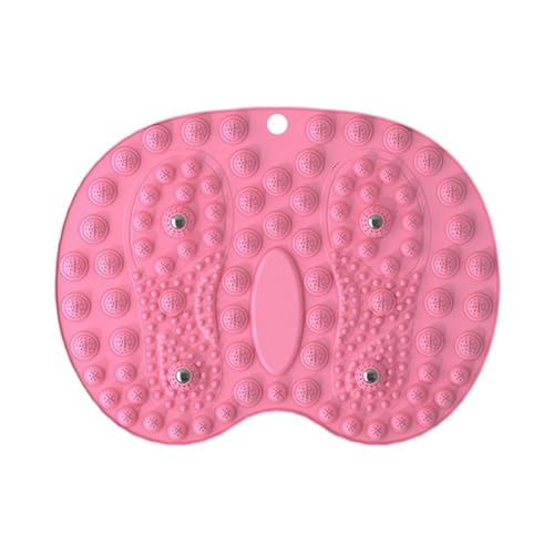 Esterilla de reflexología - Almohadilla magnética de masaje de pies, tabla de masaje de acupuntura de doble capa, alfombrilla de masaje de pies gruesa para aliviar el dolor de pies, estimulación de