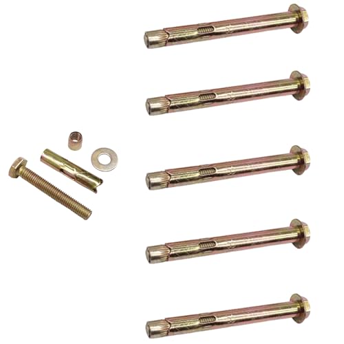 Mcoser M8 x 60 mm Ankerbolzen 5 Stück