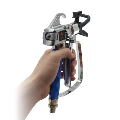 Pulverizador sin aire 3600 PSI que evita fugas gracias a sus sellos y boquillas 4