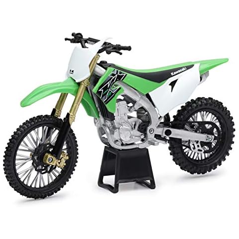 New-Ray Kawasaki KX 450F Green Diecast Motorcycle Cover
