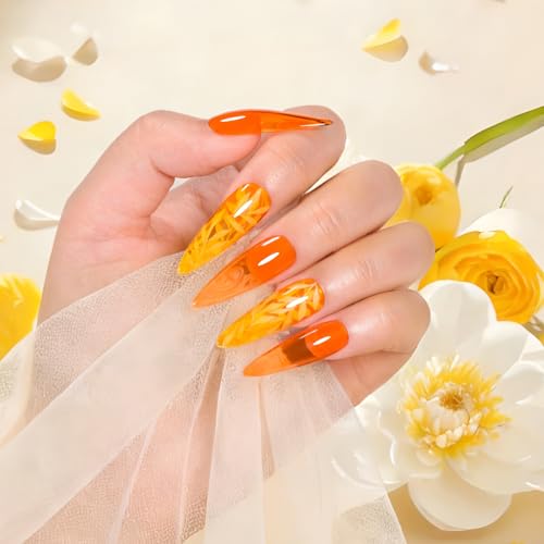 Set de Esmaltes de Uñas Gel Jelly 8 Piezas Tonos Nude y Marrón miniatura 4