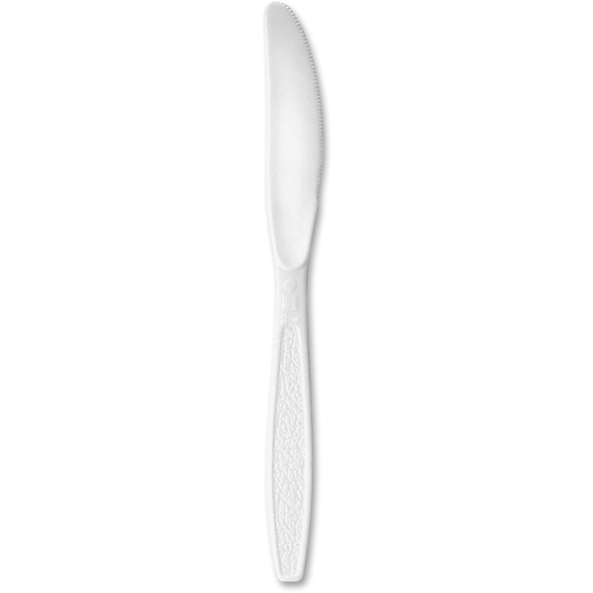 Nicole Fantini Medium Weight White Disposable Plastic Knife Collection: Qty 300