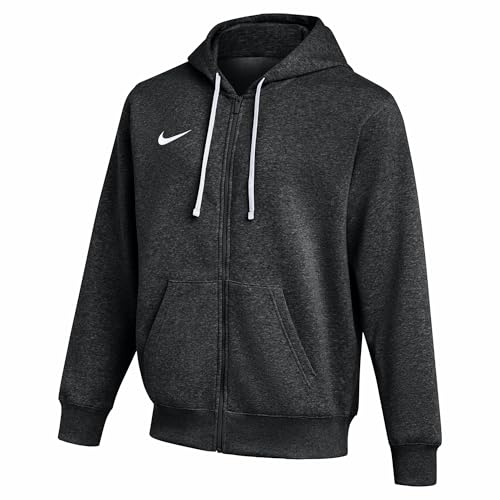 NIKE Park 26 Sweat À Capuche De Foot en Tissu Fleece À Zip pour Homme, Black/White, IB1228-010, L