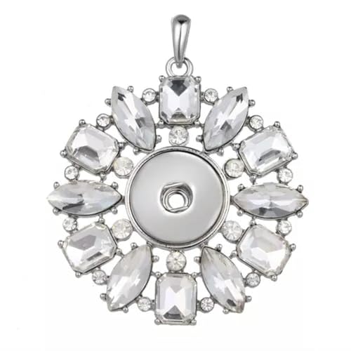 Pendentif à pression réglable pour sécuriser et sublimer vos boutons de 18mm