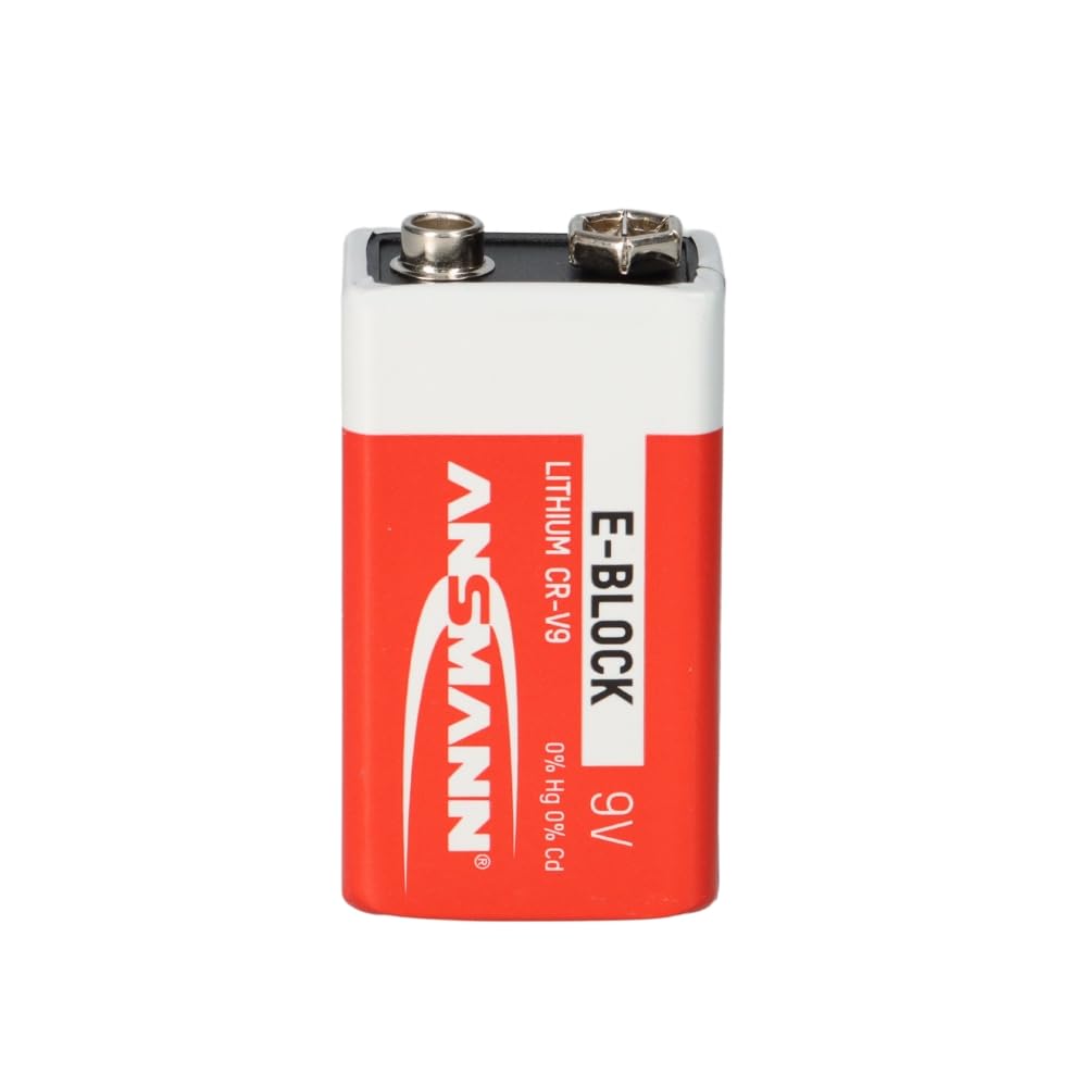 10 detectores de humo de alta calidad con batería de litio extrema de 9 V