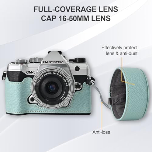 Funda Protectora para Cámara Olympus OM-5 E-M5 III Azul miniatura 5