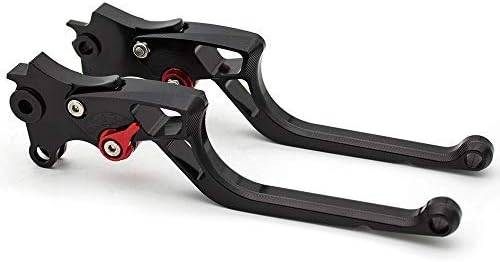 FXCNC Palancas de embrague de freno ajustables para motocicleta compatibles con TDM 900 2012-2014, MT03 MT-03 2006-2011, TDM900 2004-2006