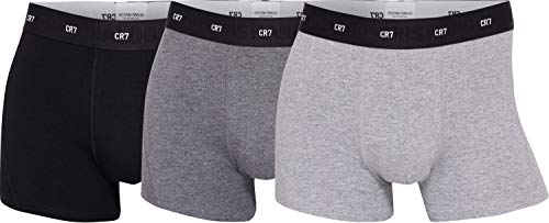 Bóxer de bambú CR7 para hombre: calzoncillos ajustados de máxima comodidad en pack de 3 unidades