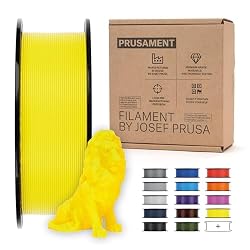 Prusament Premium PLA Pineapple Yellow 1.75mm 1kg Filament for 3D Printing