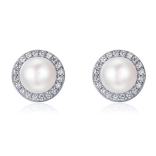 Boucles d'oreilles perles et argent 925 anti-allergie chic