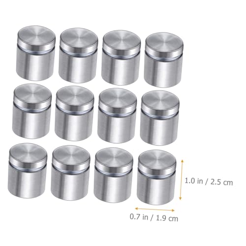 Vis Écartement Acier Inoxydable Fixation Entretoise Cadre Publicité 48pcs