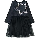 Staccato Kinder Jerseykleid mit Tüllrock und Wendepailletten