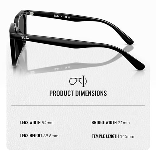 Ray-Ban RB4439D Square Shaped Sunglasses for Men & Women with Official RAYBAN Eyewear Kit4