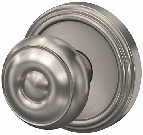 Schlage Fc172Geo716Ind Schlage Fc172-Geo-Ind Custom Georgian Non-Turning Two-Sided Dummy Door Knob Set With Indy Trim #TOP7