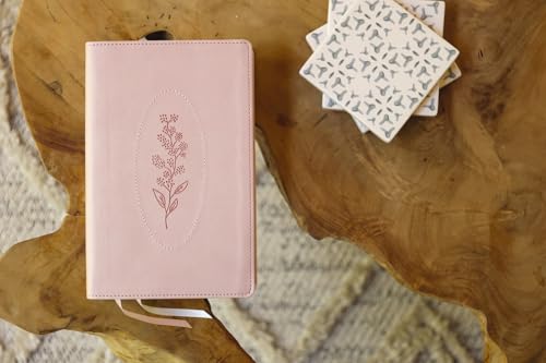 Image of NIV, Spiritual Habits Bible, Leathersoft, Pink, Red Letter, Comfort Print: Learn to Live a Gospel-Centered Life