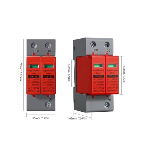 Protector contra sobretensiones DC 1000V para mantener tu hogar seguro y conectado siempre 2