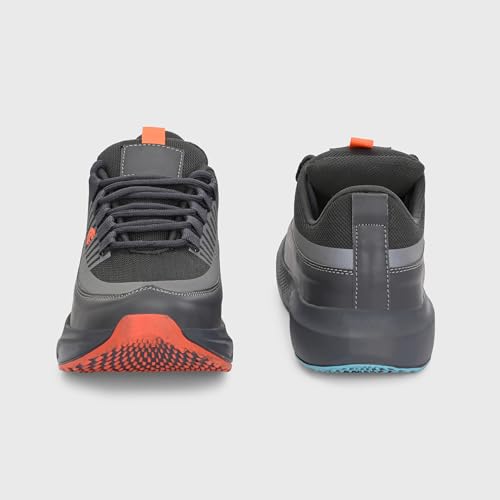 Image of Centrino Sporty Sneakers for Man | Shoes for Men Stylish | Casual Lightweight Lace-Up Canvas Walking Shoes | Cushioned Insole | Breathable Comfortable Anti-Skid | Mens Sports Shoes for Daily Outings (6830)