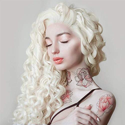 Imstyle Platinum Blonde Lace Front Wig