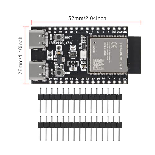 AITRIP 2PCS ESP32 ESP32-C6 ESP32 WiFi+Bluetooth Internet of Things Dual Type-C Development Board ESP 32 Core Board ESP32-C6-DevKitC-1-N8 by AITRIP - Image 4