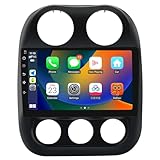 EagleNav 10.1 Inch Car Radio for Jeep Patriot Compass 2010-2016 Android 13 Car Stereo 2GB+32GB CarPlay Android Auto GPS BT WiFi USB GPS FM