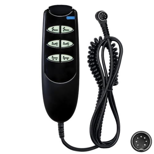 6 Button 7 Pin Remote Hand Control Handset for Electric Hospital Beds
