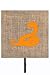 Produktbild Caroline 's Treasures bb1124-bl-or-sh4 Schlange Jute und Orange Leine oder Schlüsselhalter BB1124, klein, Multicolor