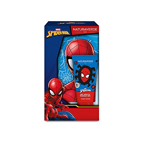 Naturaverde Kids Marvel Spiderman rękawica łazienkowa prezent zestaw