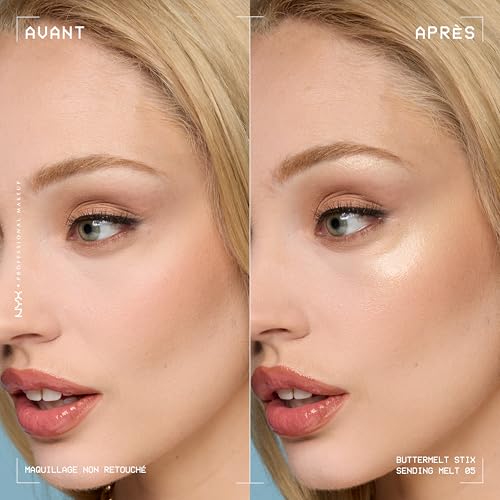 NYX Professional Makeup Buttermelt Highlighter Stix Effet Glowy 8H
