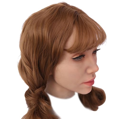 Masque en silicone femme avec maquillage intégré ultra réaliste