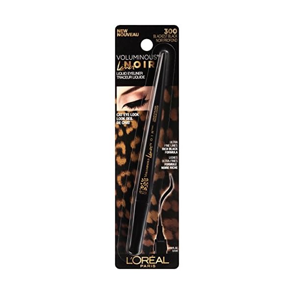 LOreal-Paris-Voluminous-Smoldering-Eyeliner-Blackest-Black-Packaging-May-Vary L'Oreal Paris Voluminous Smoldering Eyeliner, Blackest Black (Packaging May Vary)