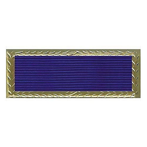 Patch rectangulaire PUC ruban de citation présidentielle de l'armée dorée - 2