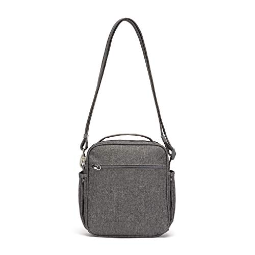 Pacsafe Metrosafe Ls200 7 Liter Anti Theft Crossbody/Shoulder Bag Fits 10 Inch Tablet (Dark Tweed Grey) #TOP1
