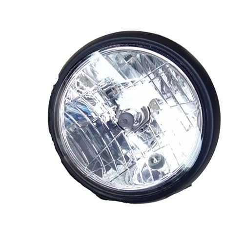 Phare moto rétro rond résout problème visibilité Keeway Superlight KLight