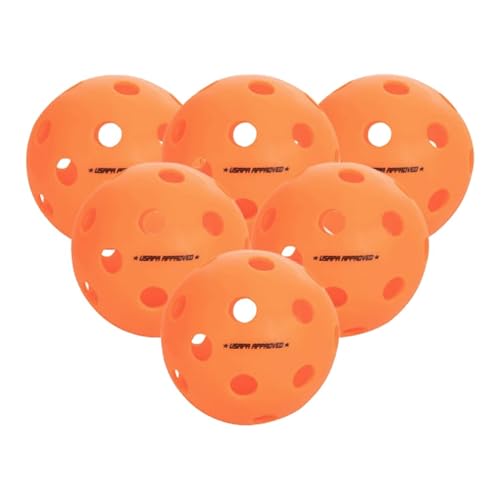 Pickleball Marketplace Popular Fuse Indoor Orange Pickleball