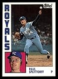 1984 Topps #52 Paul Splittorff NM-MT Royals