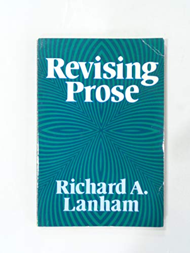 Revising Prose (Scribner English series) 0684159872 Book Cover