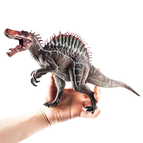 Image of FUNFOB Dinosaur Figure Jumbo Dinosaur Toy Realistic Width -37cm Dinosaur Action Figure Educational Wild Animal Toys for Boys & Girls | Red- Big Humpp