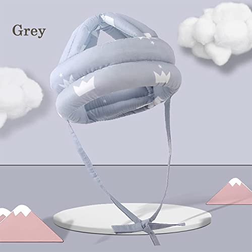 TERRIFI Baby Helmet for Crawling, Toddler Safety Hat, Toddler Head Protector Hat, Safety Helmet Infant Walker Bumper Hat, Adjustable Headguard Hat for Baby Boys Girls Learn to Walk, for Aged 0-3 Years