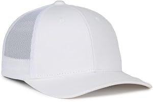 Men's Gorra Blanca Ball Cap with Mesh Backing