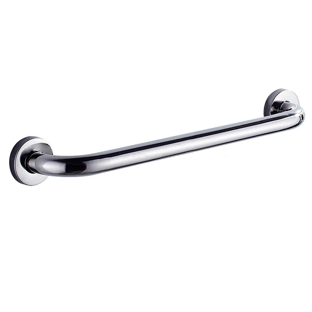 Grab Bar Podłokietnik Poręcze bezpieczeństwa Łazienka Prysznic Handicaps, Polerowany Chrom Stal Nierdzewna i Wanna Antypoślizgowa i Dorosły Uchwyt/Srebrny/88 cm